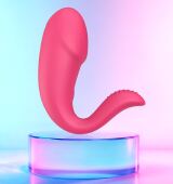VIBRADOR DUPLO APP - ROSA