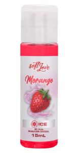 GEL ICE - COMESTÍVEL - SOFT LOVE 32149 MORANGO