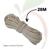 CORDA SINTÉTICA 20 METROS - ST20 BEGE