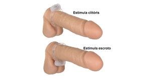 ANEL PENIANO COM VIBRO - URSINHO - ROSA