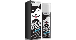 BALL CAT BLACK ICE - GEL BEIJÁVEL FOGO E GELO - 15 G