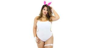 FANTASIA BODY COELHINHA - PLUS SIZE - 3228