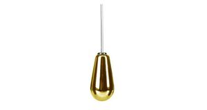 CONE VAGINAL EM METAL - COR DOURADO - 32G