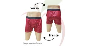 CUECA BOXER ELASTANO - SENSUALE - TAMANHO GG