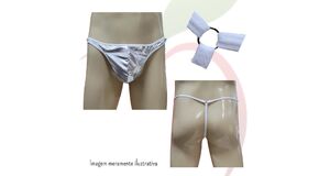 CUECA SENSUAL FIO - PRATA