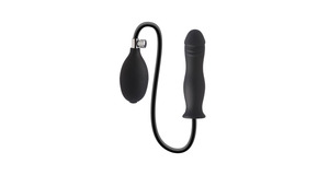PLUG ANAL DILDO INFLAVEL SILICONE H6 - 15CM X 4,5CM - DOM038