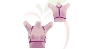 HARNESS O FRUTO - ARREIO FEMININO - ROSA