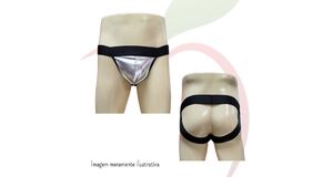 JOCKSTRAP MARIZA - TAMANHO ÚNICO PRATA