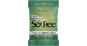 PRESERVATIVO - SEX FREE - NÃO LUBRIFICADO