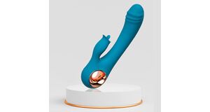 VIBRADOR PONTO G E AQUECIMENTO - VERDE